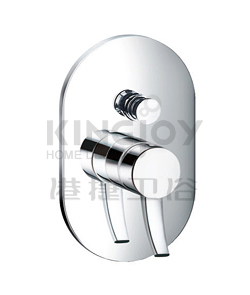 (KJ828X000) Single lever concealed 4-way bath/shower mixer with diverter
