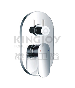 (KJ808W000) Single lever concealed 5-way bath/shower mixer without diverter