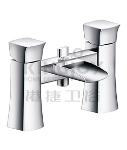 (KJ835M000) Two-handle bath/shower mixer deck-mounted