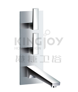 (KJ802Q001) Two-handle concealed basin mixer