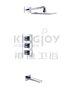 (KJ8068410) Wall thermostatic shower mixer