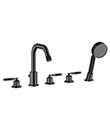 5-hole bath/shower mixer deck-mounted