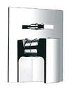 (KJ802X000) Single lever wall 4-way mixer with diverter