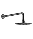 Wall shower arm with rainshower
